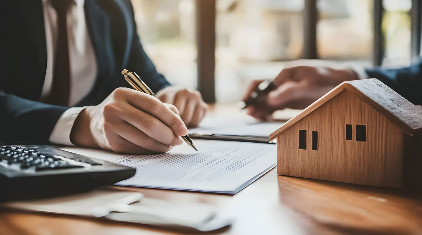 négociation pour une maison